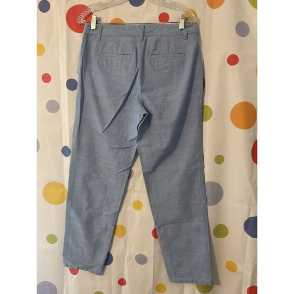 NEW Talbots Size 4 Relaxed Chino Blue - Picture 6 of 9